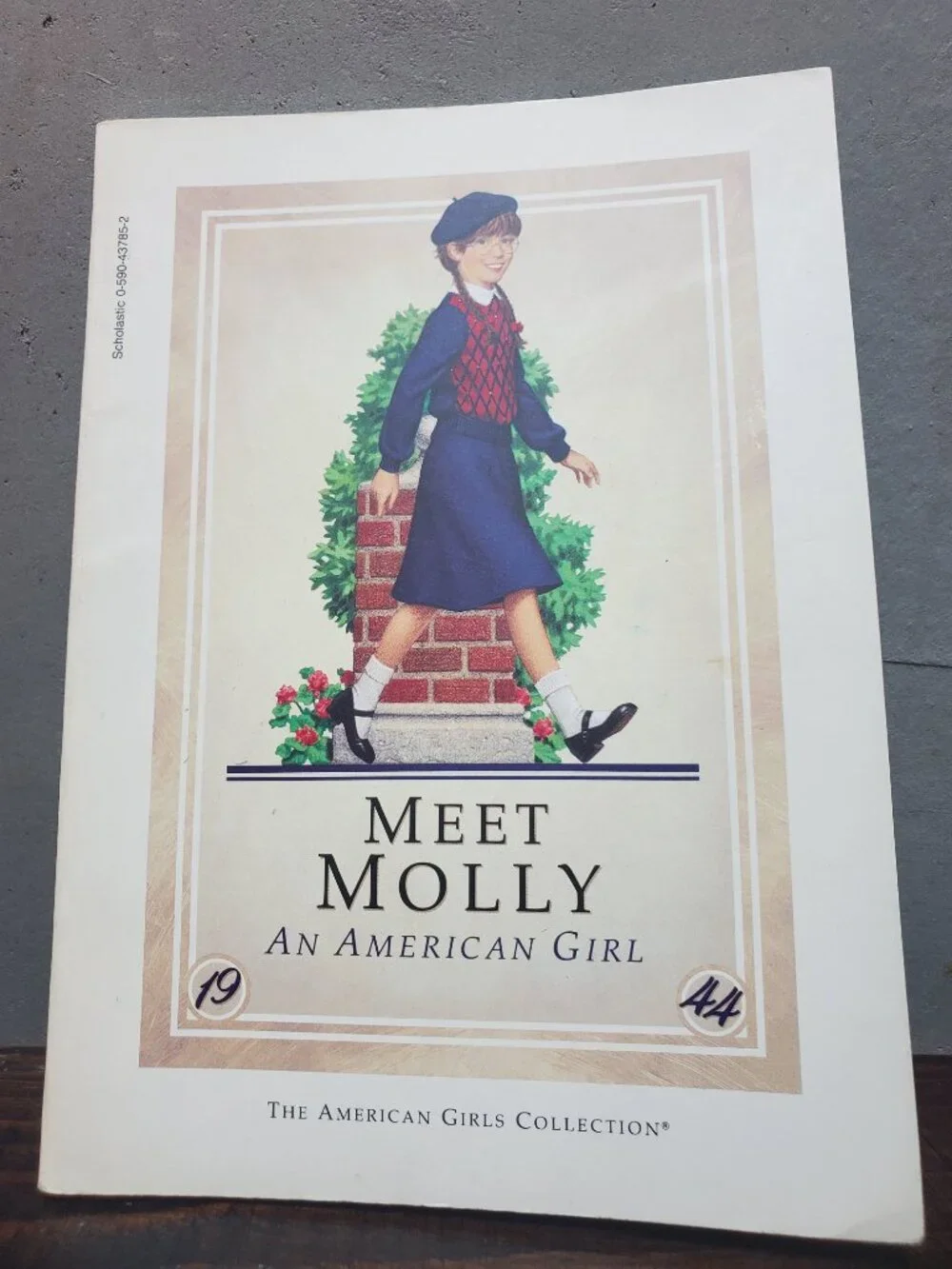 Vintage 1980s-90s American Girl Book Lot - Meet Molly, Meet Addy & Mini Book